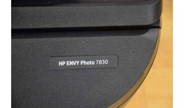 printer HP, TYPE ENVY PHOTO 7830, werking niet gekend, zonder kabels